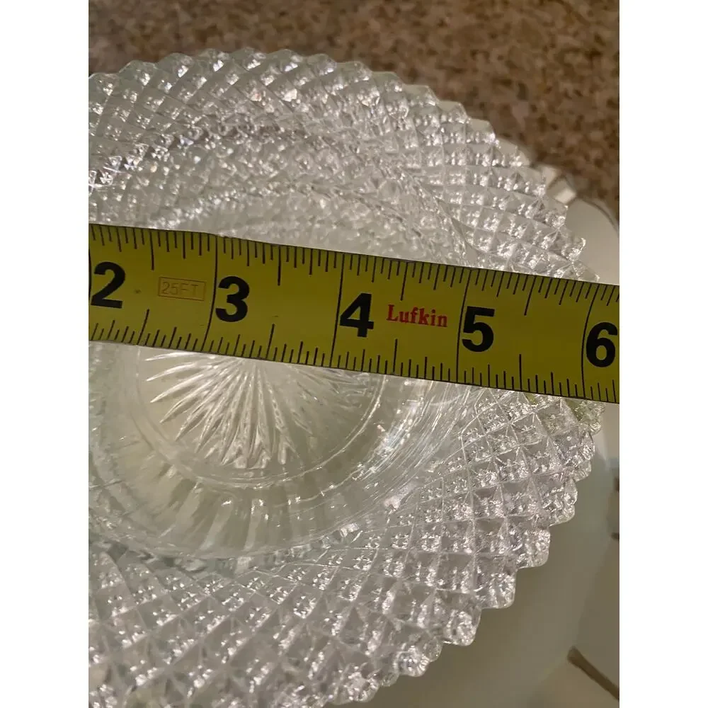 Vintage Anchor Hocking Miss America Diamond pattern Cereal bowl
